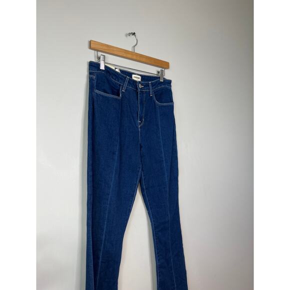 NWT L'Agence Beatrix High Rise Baby Bootcut Jeans in Arroyo Wash Size: 28 - Picture 3 of 9